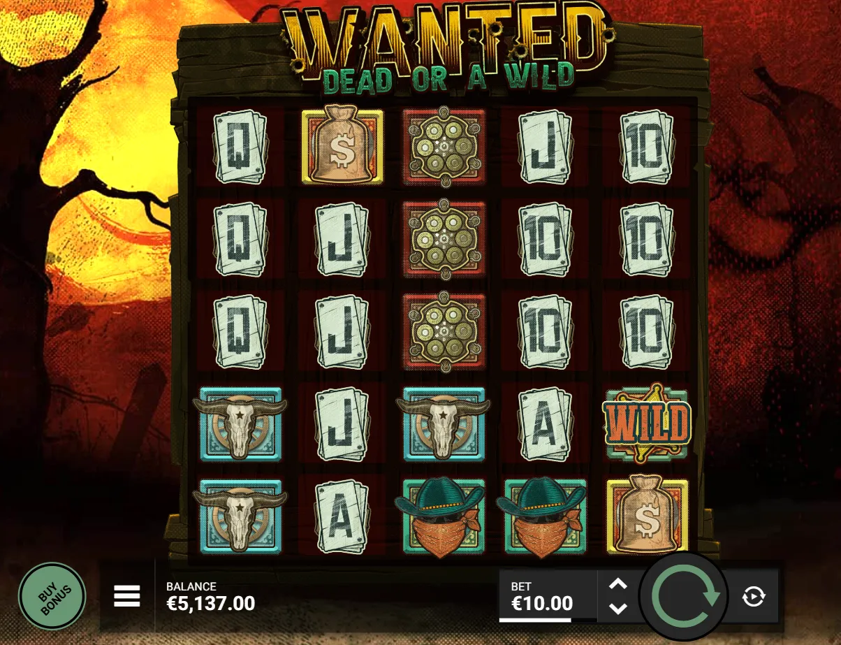 Wanted Dead Or A Wild demo